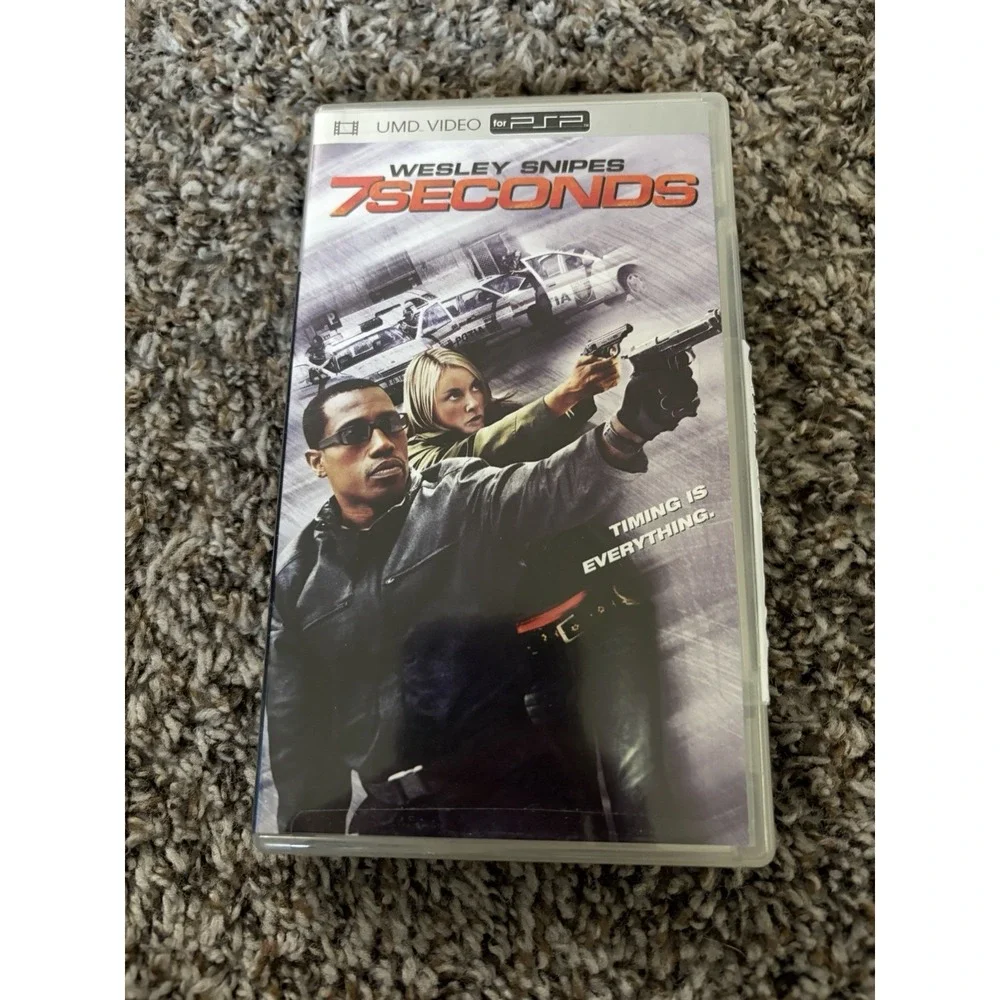 7 Seconds Umd Video PSP Wesley Snipes Tested Working